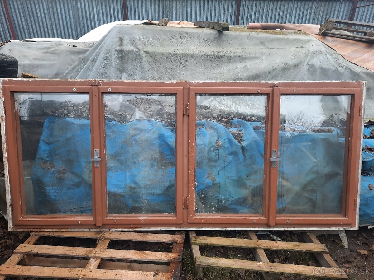 Predám drevené okná dvojsklo - 9