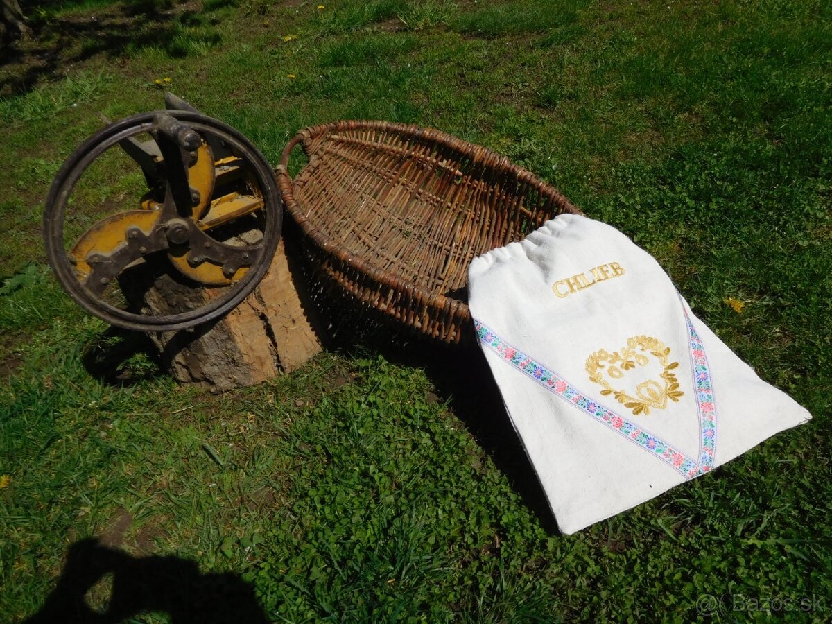 Váha na obilie, mliekarenská konva, vandle, - 9