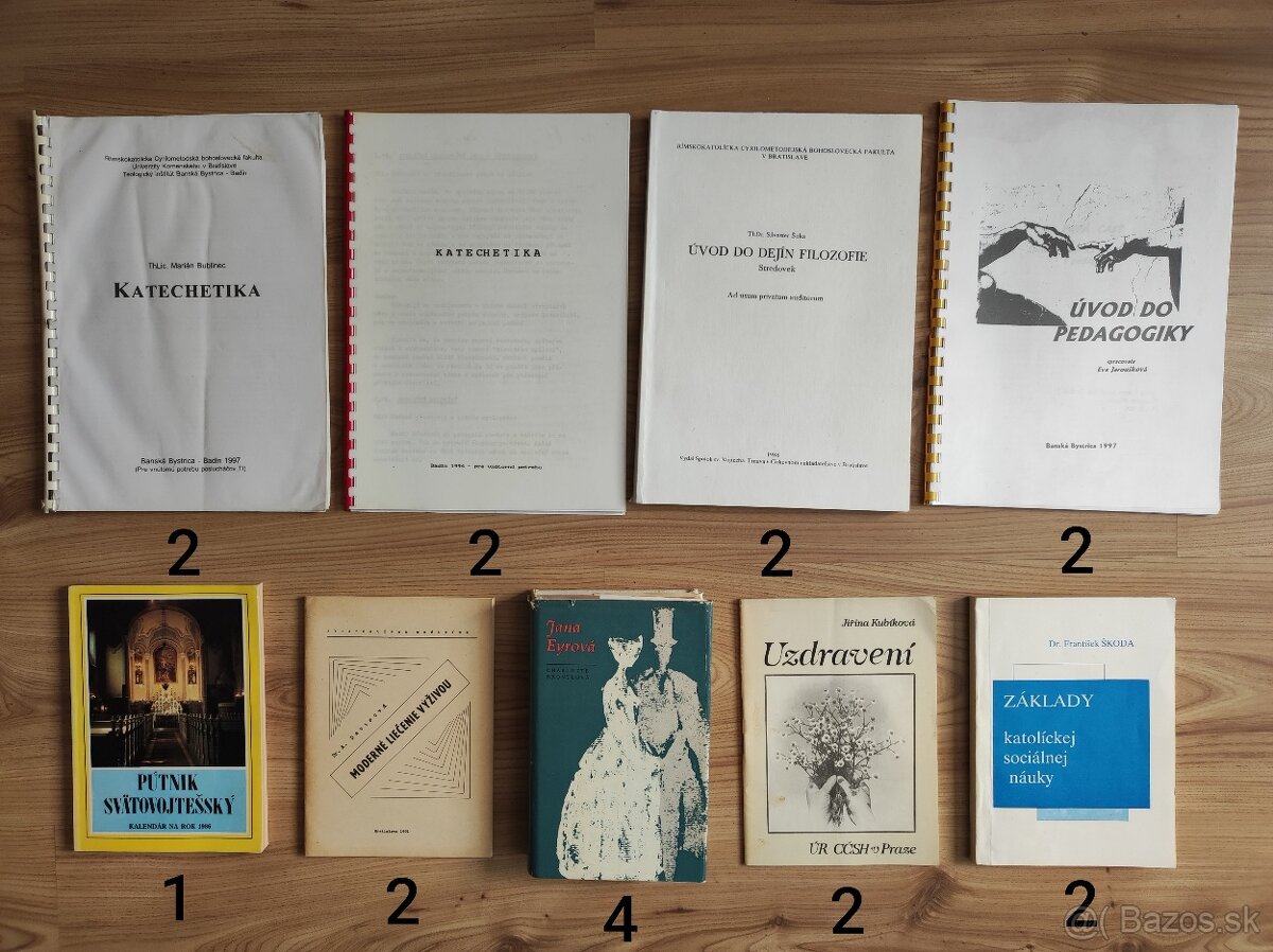 Náboženské knihy a skriptá - 9