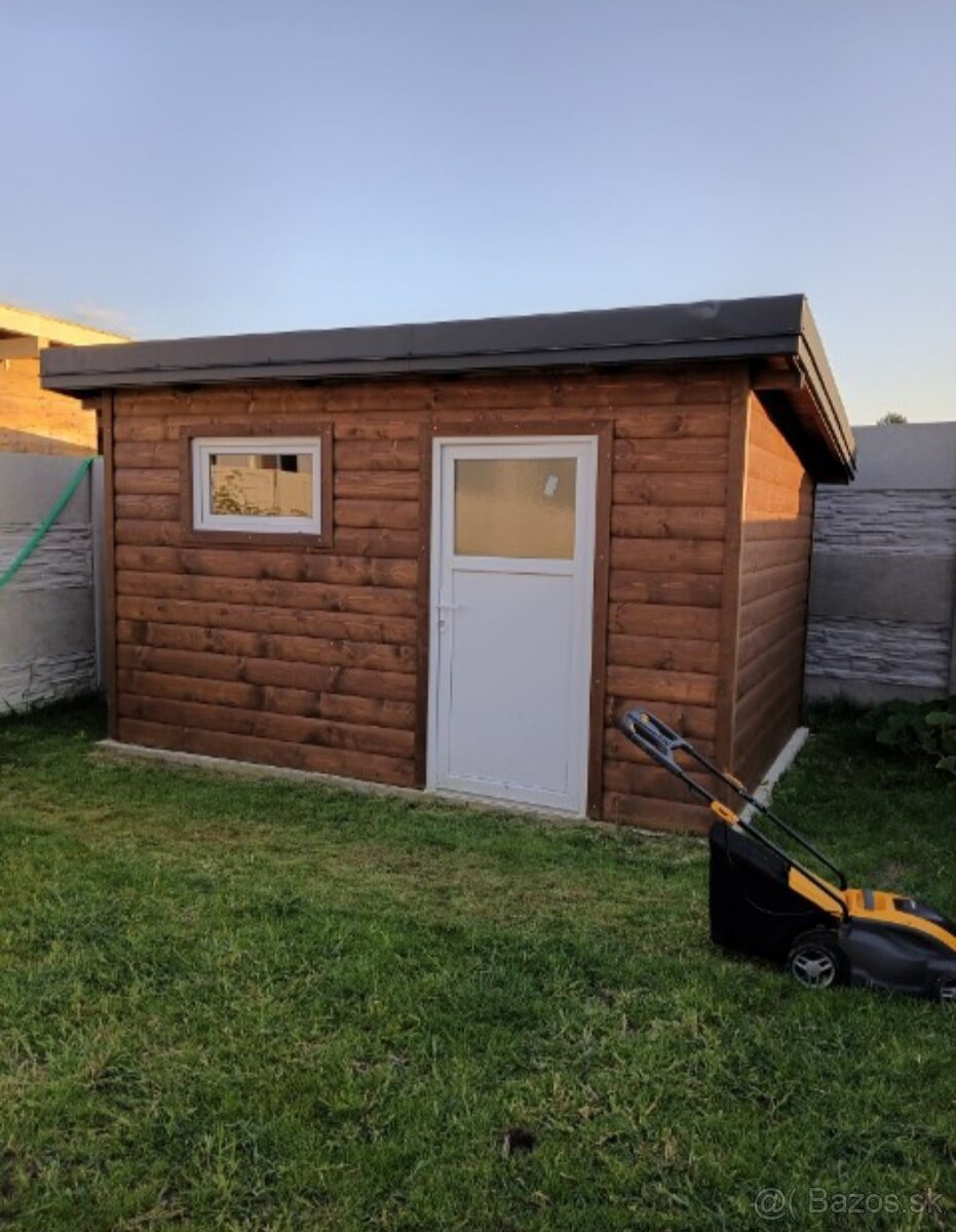 Záhradný domček, sauna, prístrešok, chatka - 9