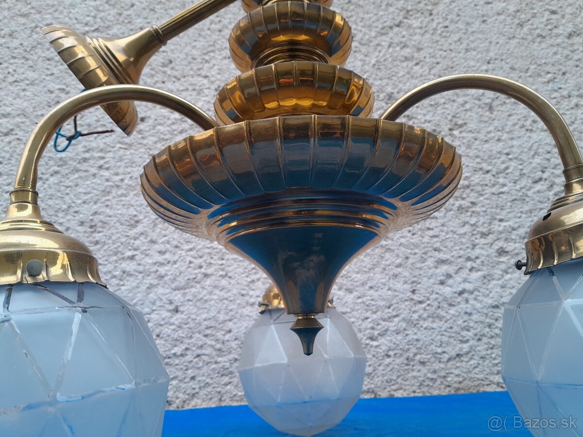 Mosadzný luster. - 9
