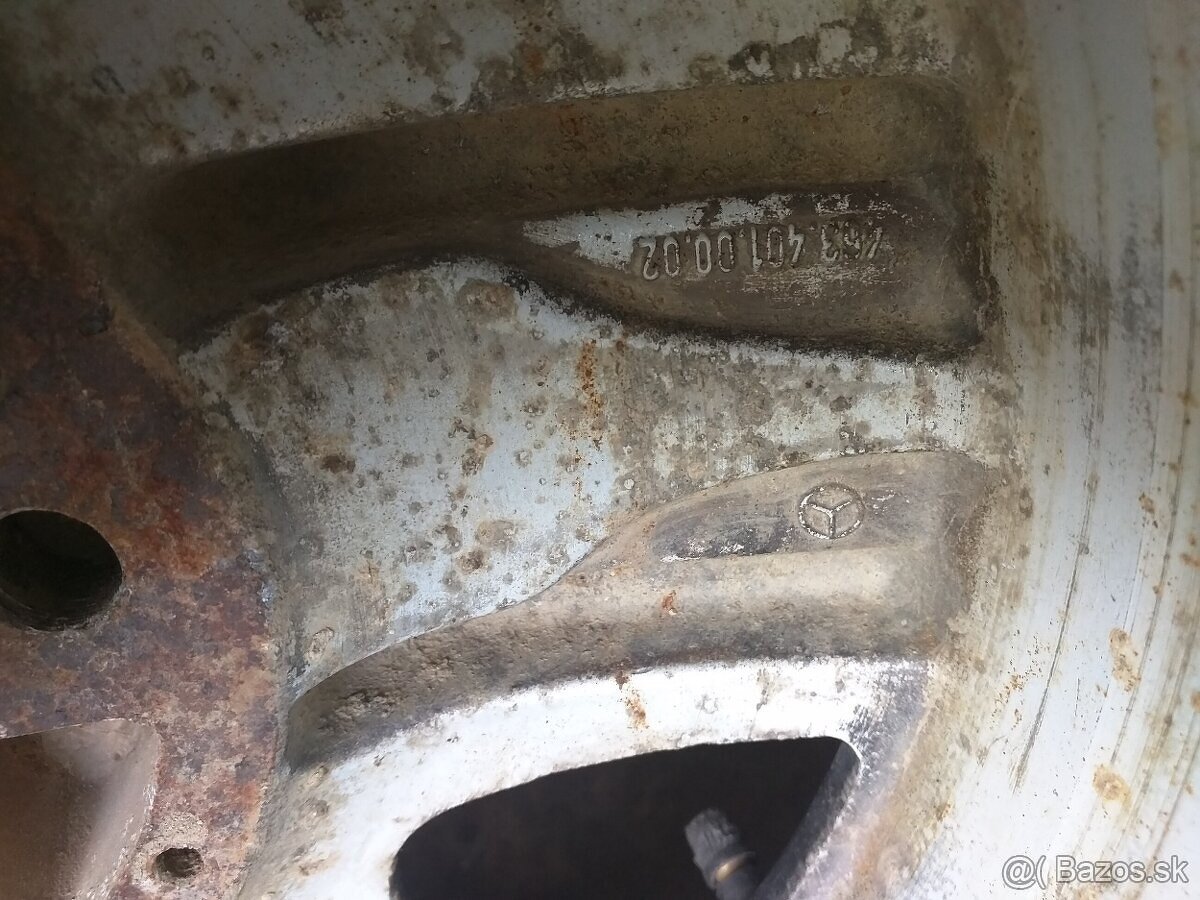 Predam orig alu r16 mercedes G sprinter 5x130 - 9