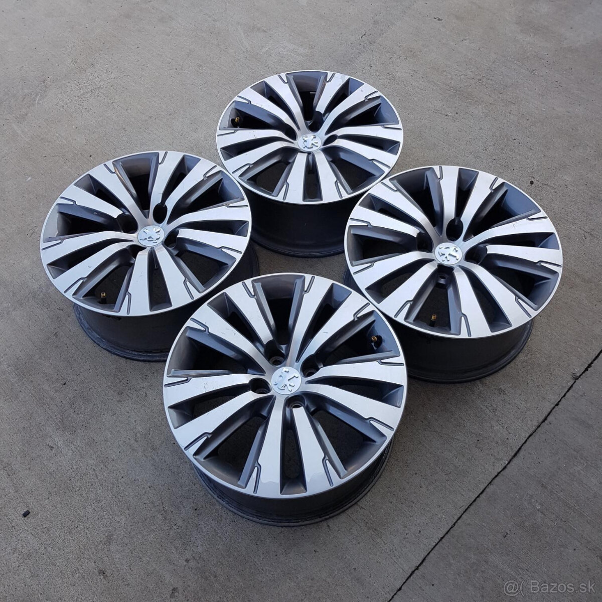 Hliníkové Peugeot disky 4x108 R17 7,5J ET29 - 9