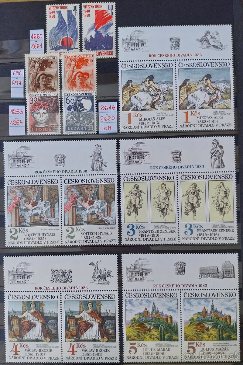 Známky ČESKOSLOVENSKO – 2 - 9