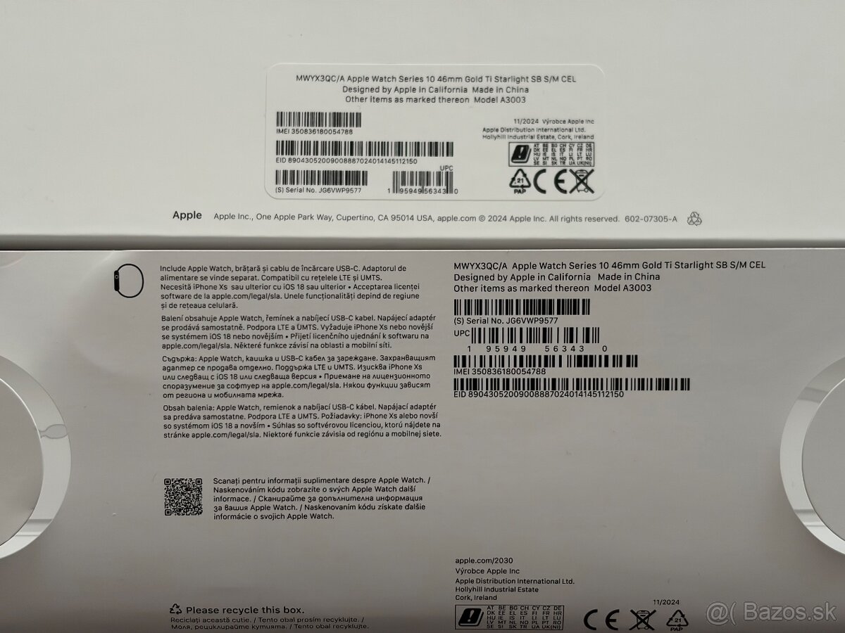 Apple Watch 10 46mm Titanium Gold - 9