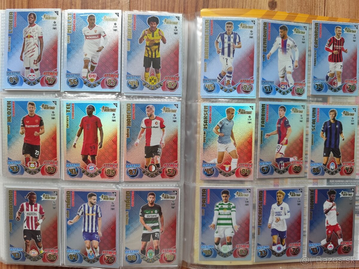 Futbalové kartičky Match Attax 2024/25 - 9