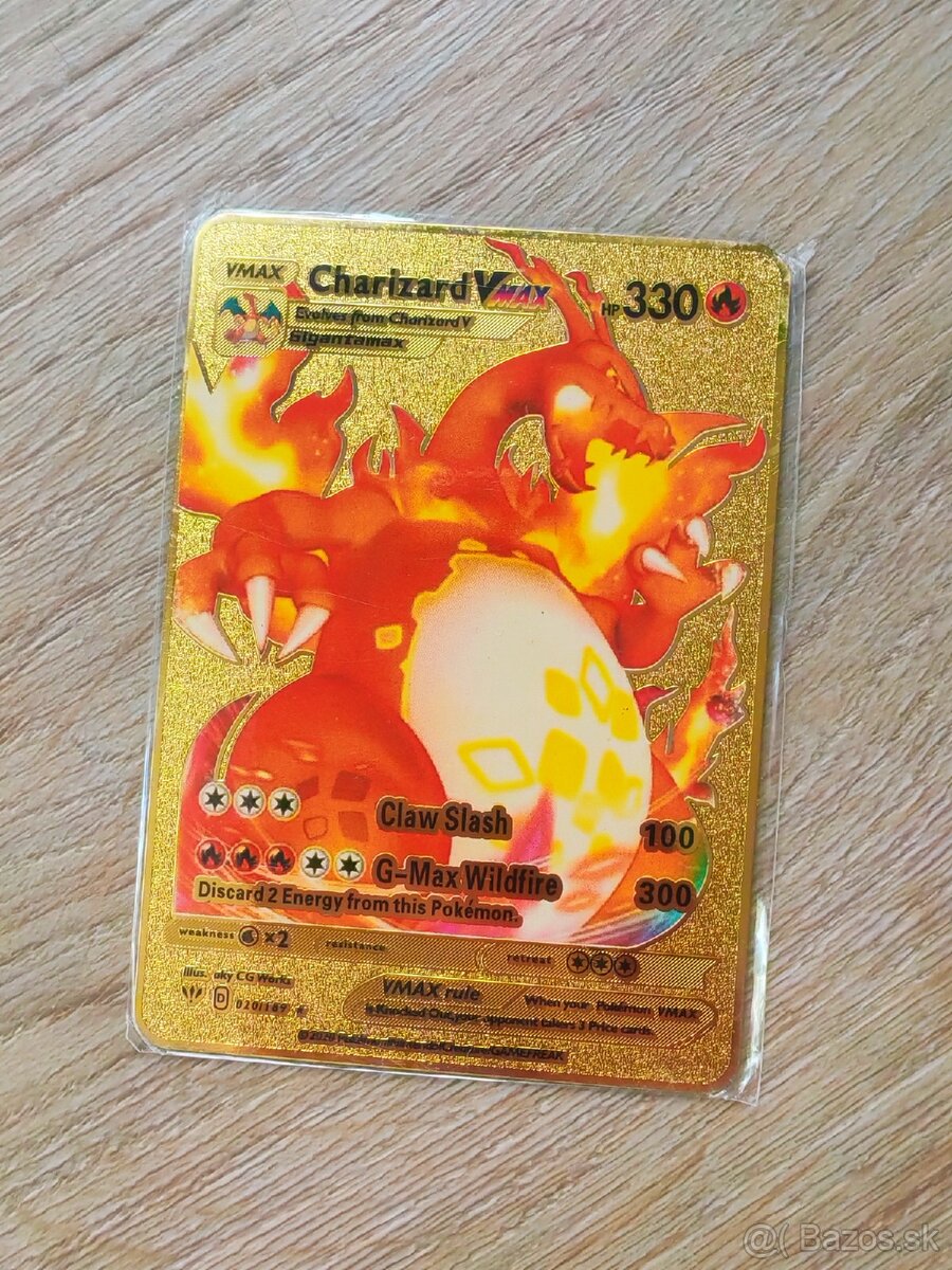 Kovové Pokémon karty - 9