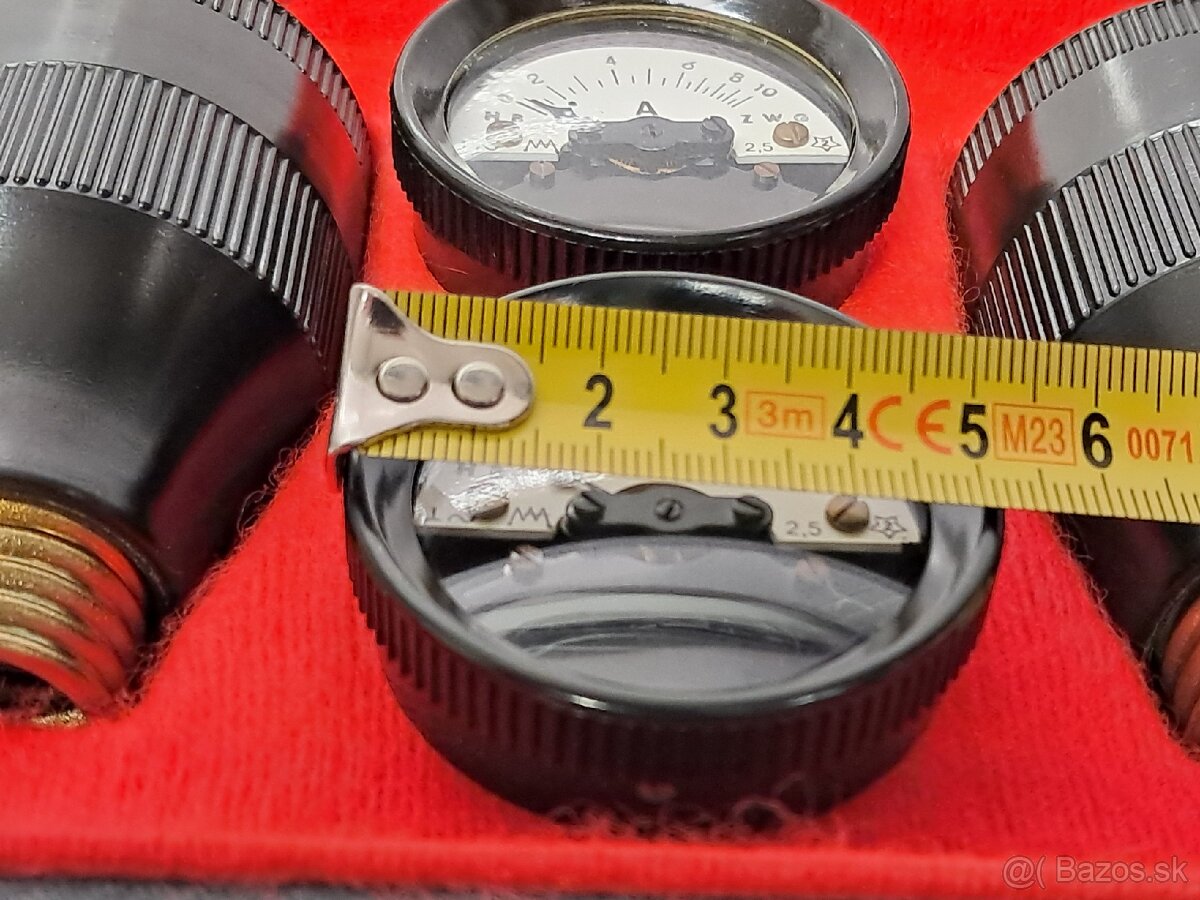 Starožitne meracie prístroje 》30/40 roky 》4x amper-m - 9