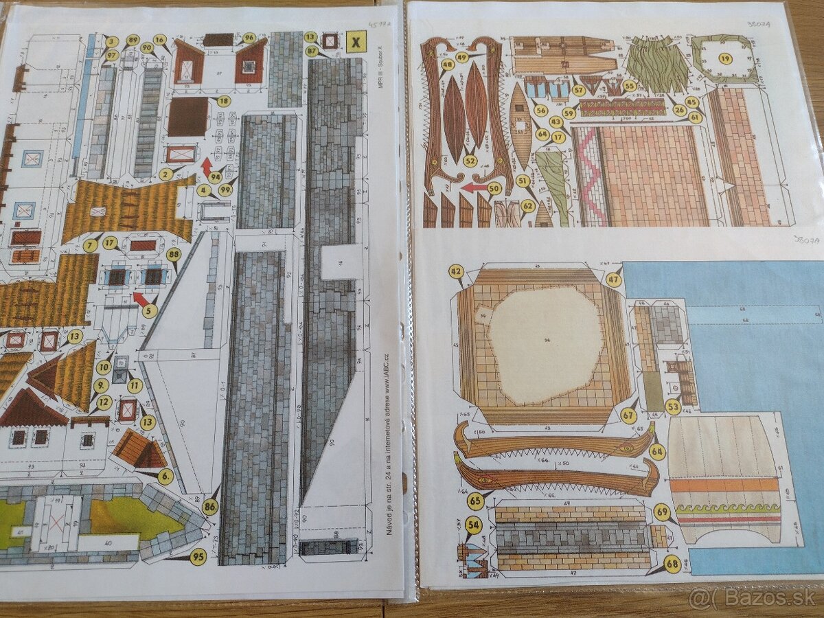 ABC papierový model Mestská pamiatková rezervácia 2 - 9