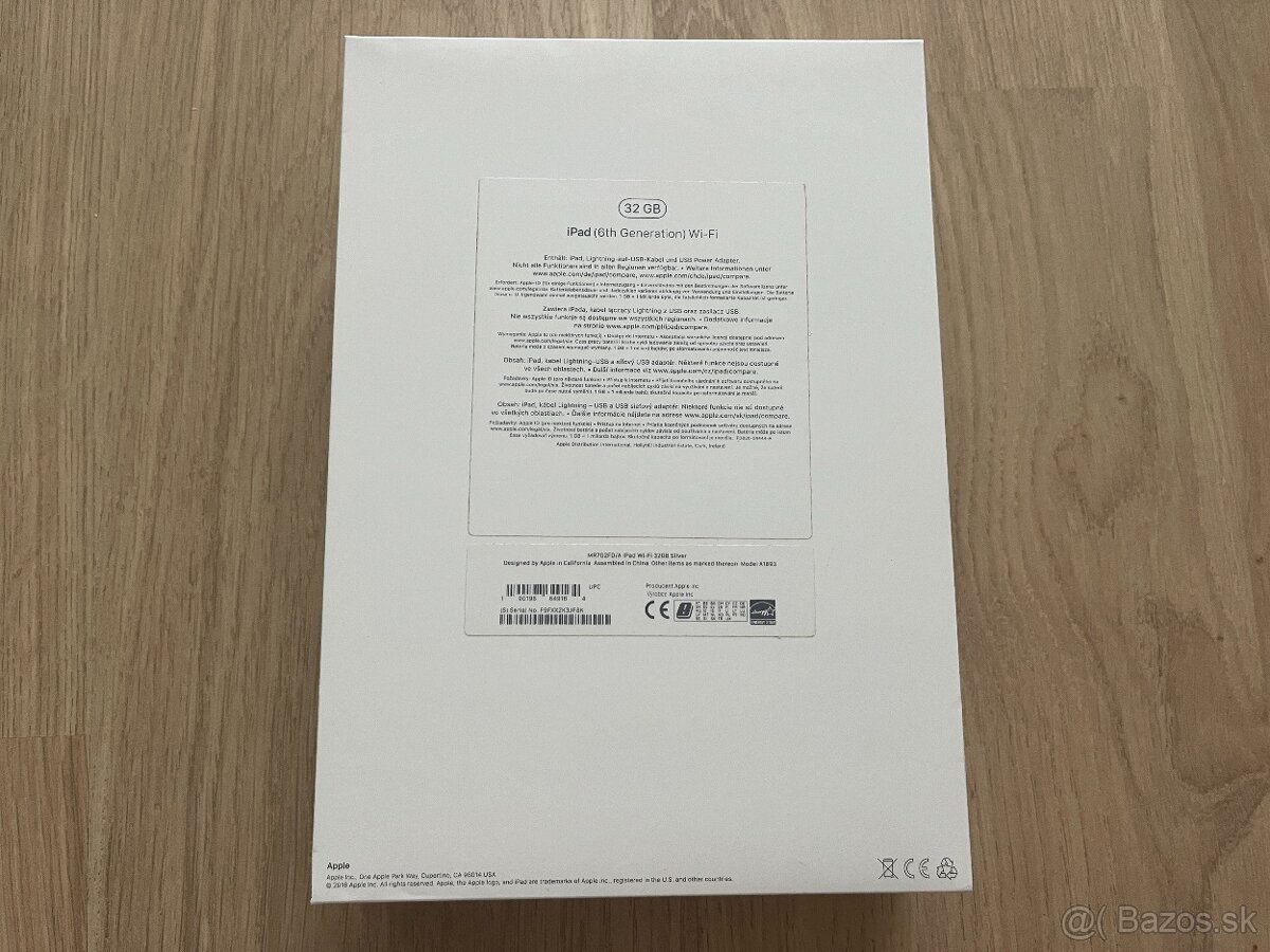 Predám Apple iPad 6. generácie (32 GB, Wi-Fi, Silver) - 9