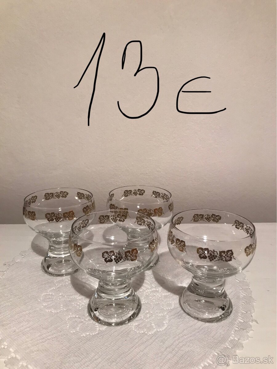 Predám rôzne -retro-poháre a misky - 9