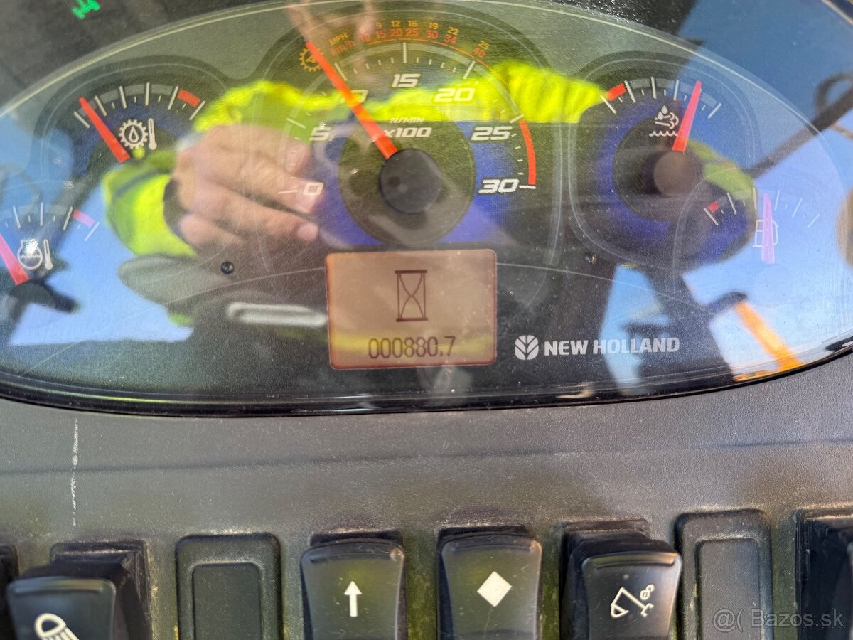 New holland B115 / 2024 joystic , traktor bager - 9