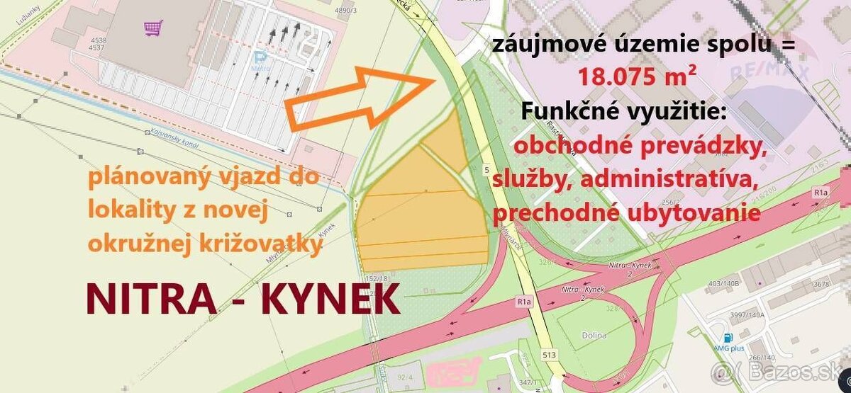 Na predaj pozemok 18.075 m2, Nitra – Kynek, Mlynárce - 9