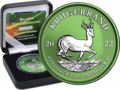 Investicne striebro mince minca Krugerrand 3 ks - 9