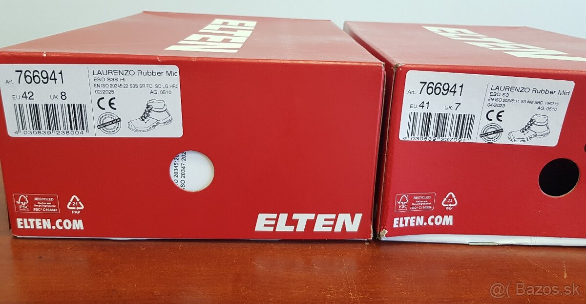 Pracovná obuv ELTEN Laurenzo RuberMid ESD S3S - 9