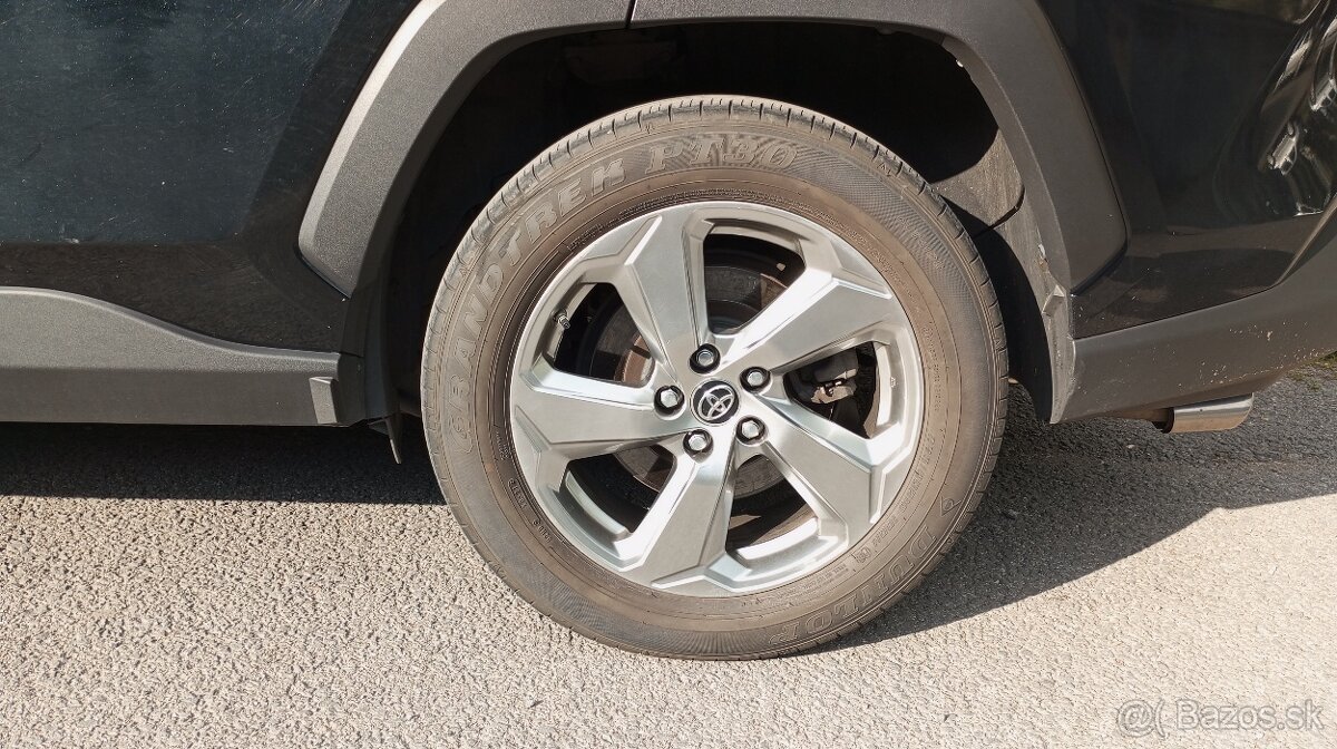 18" 5x114,3 7x18 et35 alu disky Originál Toyota RAV4 5.gen - 9