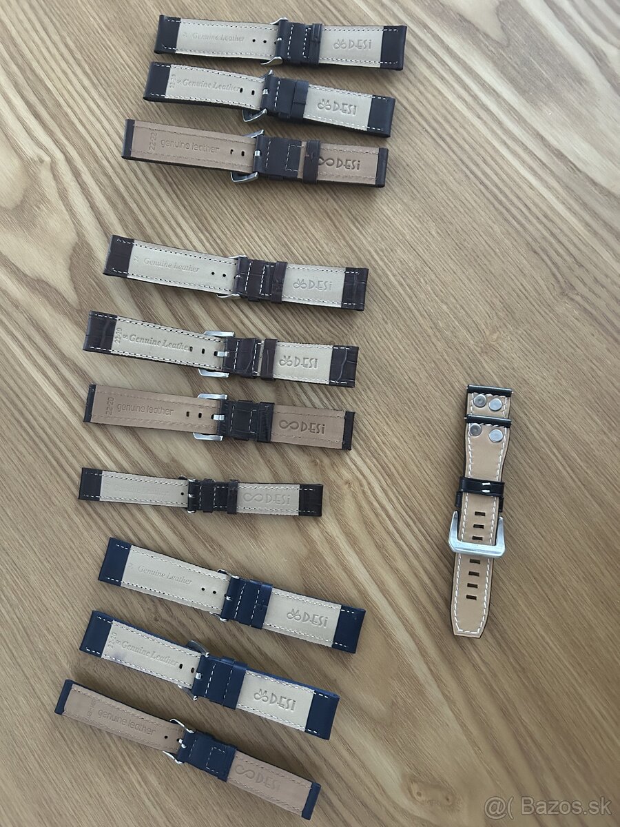 Kozene remienky na hodinky - 9