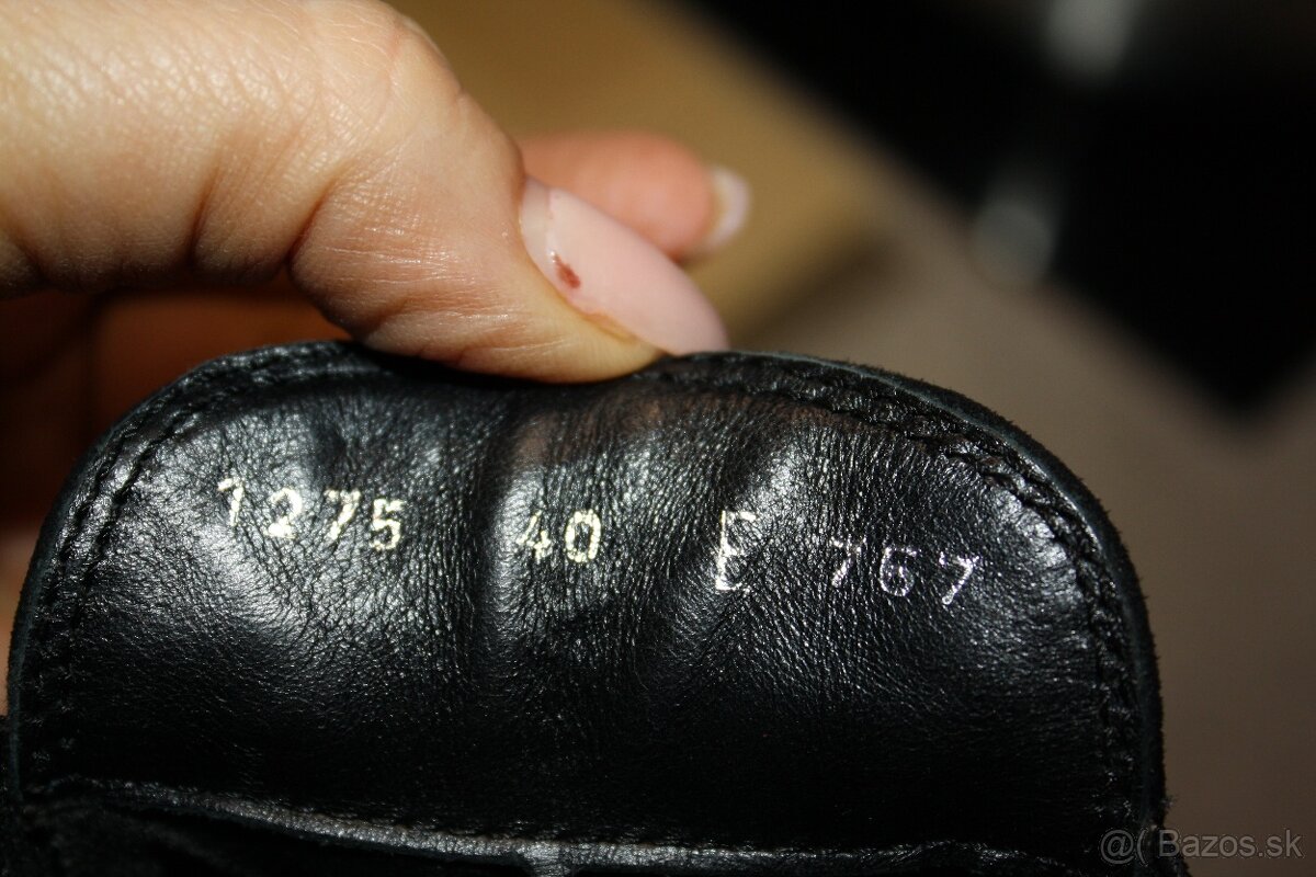 Eva Minge kozene cizmy vel.40 - 9