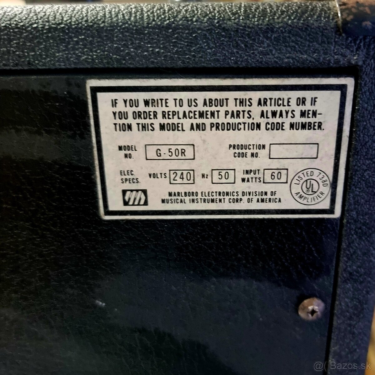 Predám zberateľské retro zosilňovače - 9