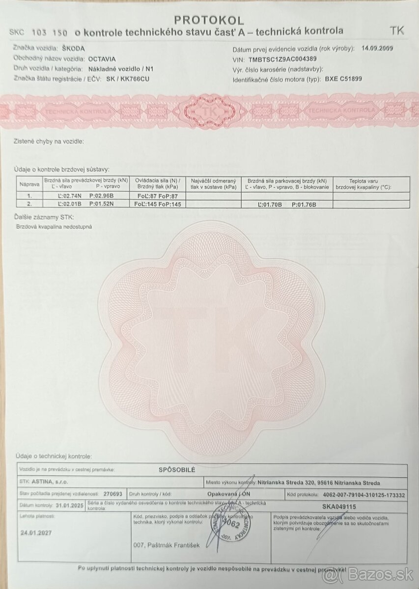Škoda Octavia 2009 77kw 290 tis km - 9
