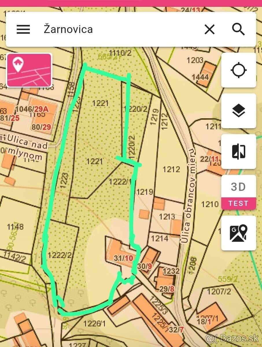 POZEMOK 4800m2 + RD - 9
