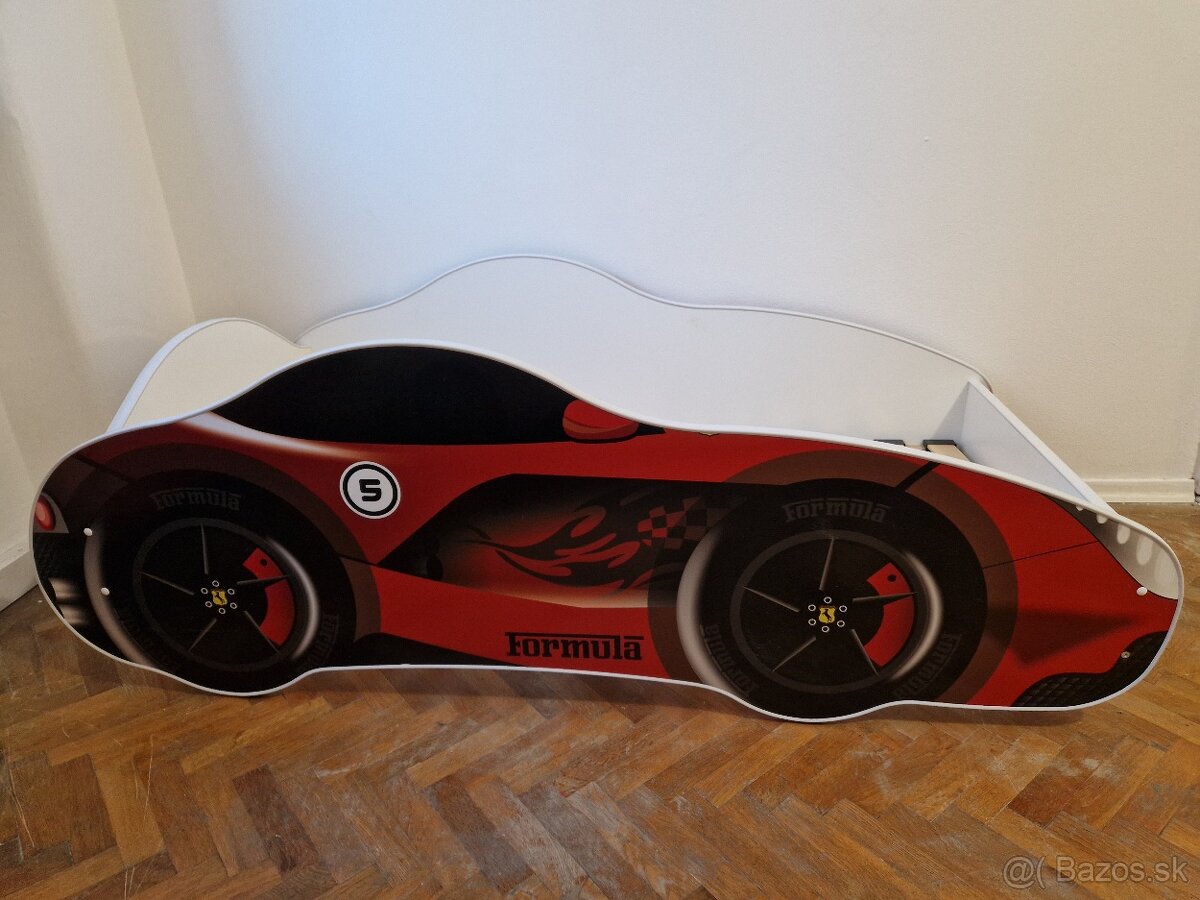 Predám detskú postel - Závodné auto - 9