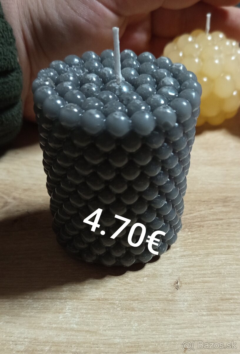 Sviečky dekorácia - 9
