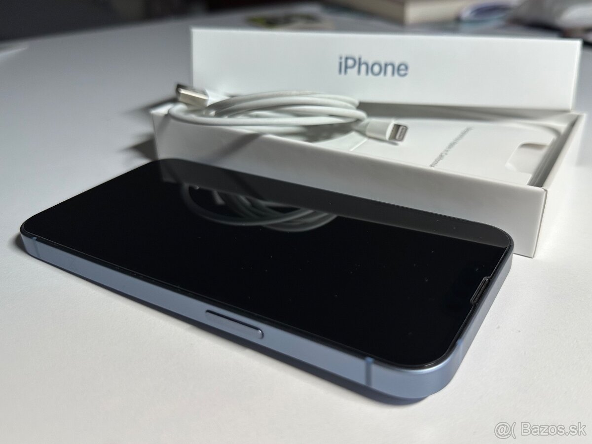 iPhone 14 128GB – modrý – výborný stav - 9