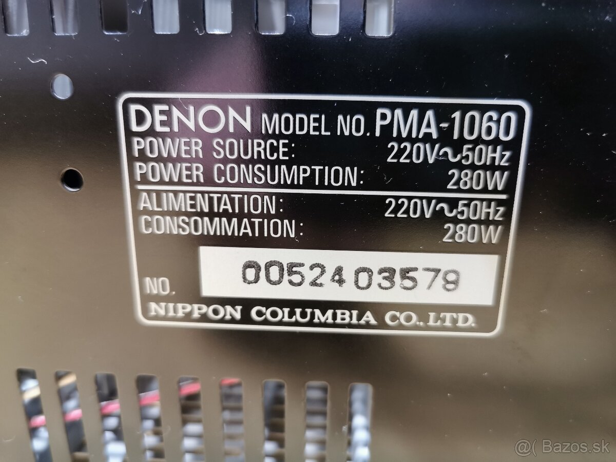 Predám Denon PMA-1060 - 9
