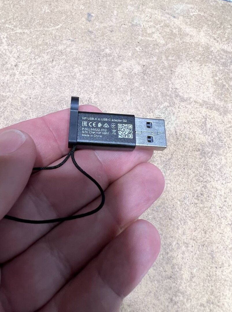 Predám redukciu HP USB-A to USB-C adapter G2. - 9