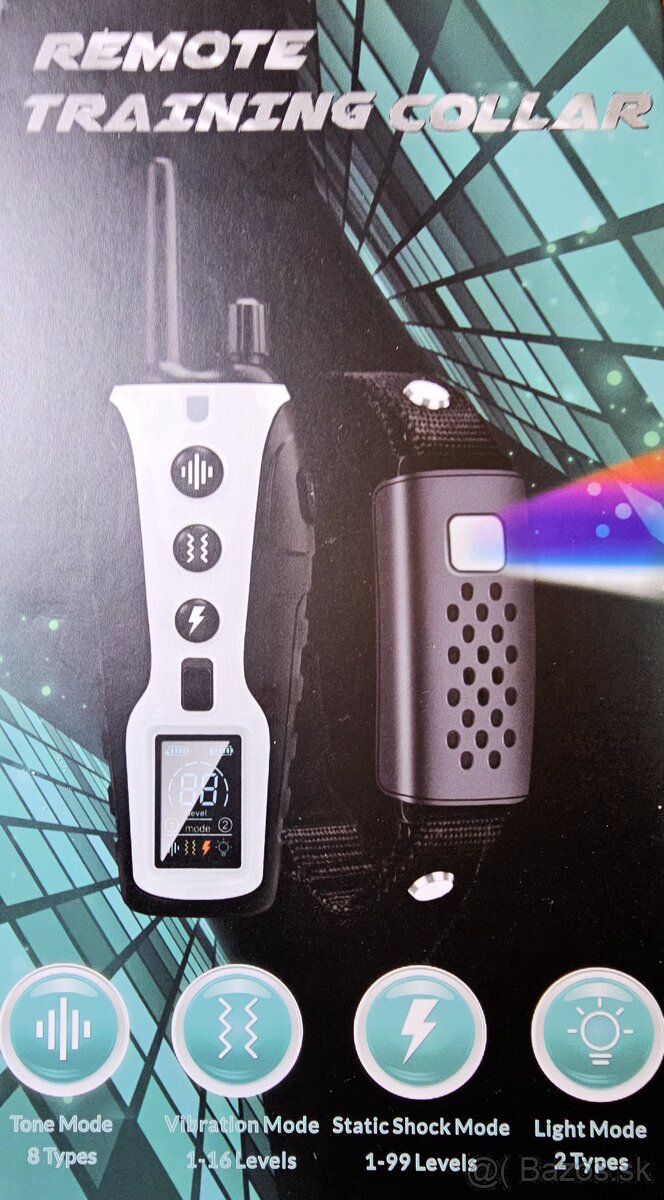 Profi Elektrický výcvikový obojok RS3 PRO. - 9