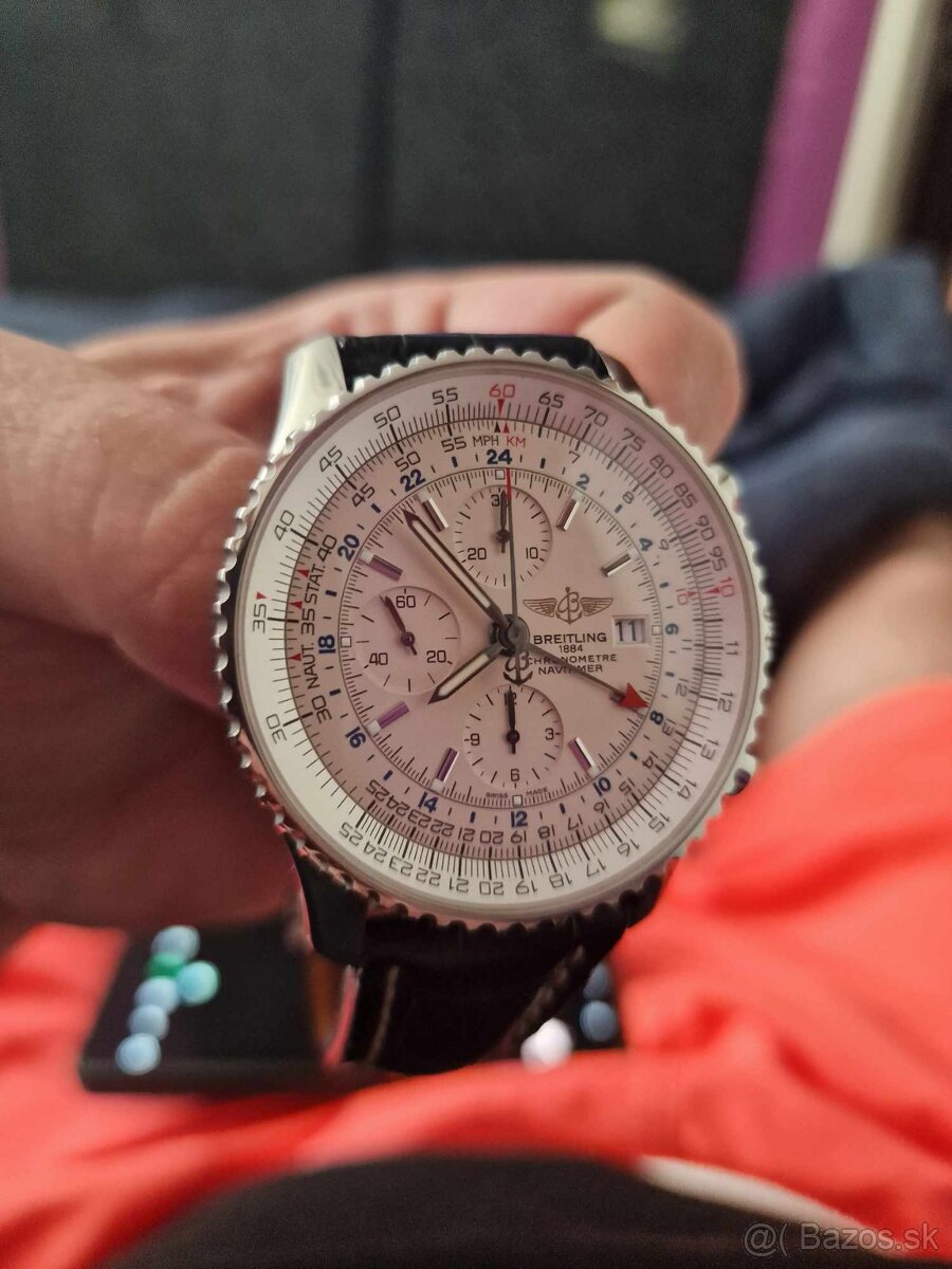 Predám alebo Breitling navimeter world A24322 a Avenger - 9
