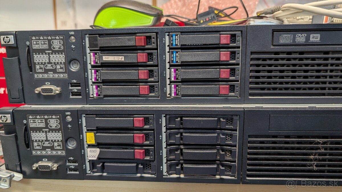 servery DELL, HP - 9