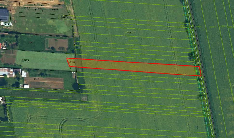 Vráble - 1421 m2 STAVEBNÝ pozemok - 9