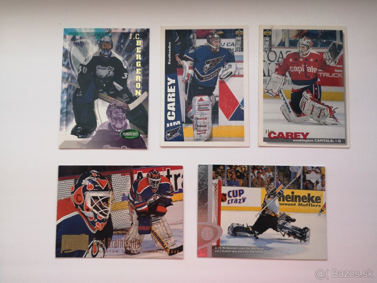 Hokejové kartičky brankári - 9