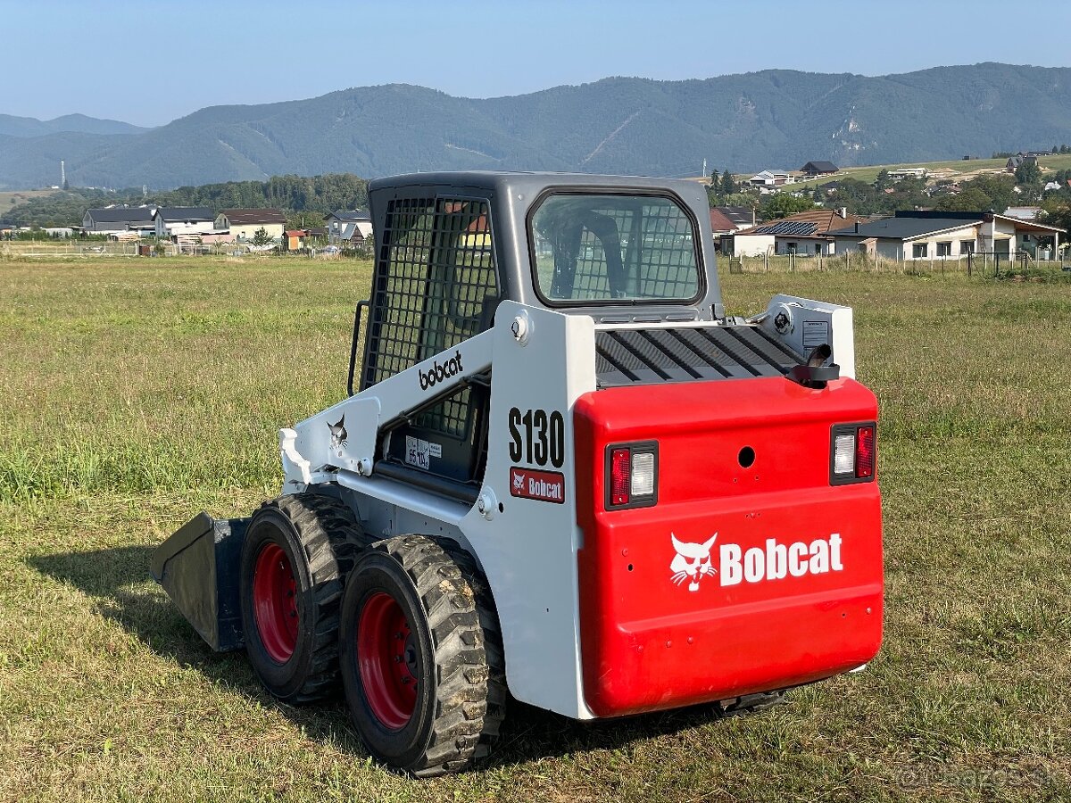 Šmykom riadeny nakladač Bobcat S130 , 753,763,773 - 9