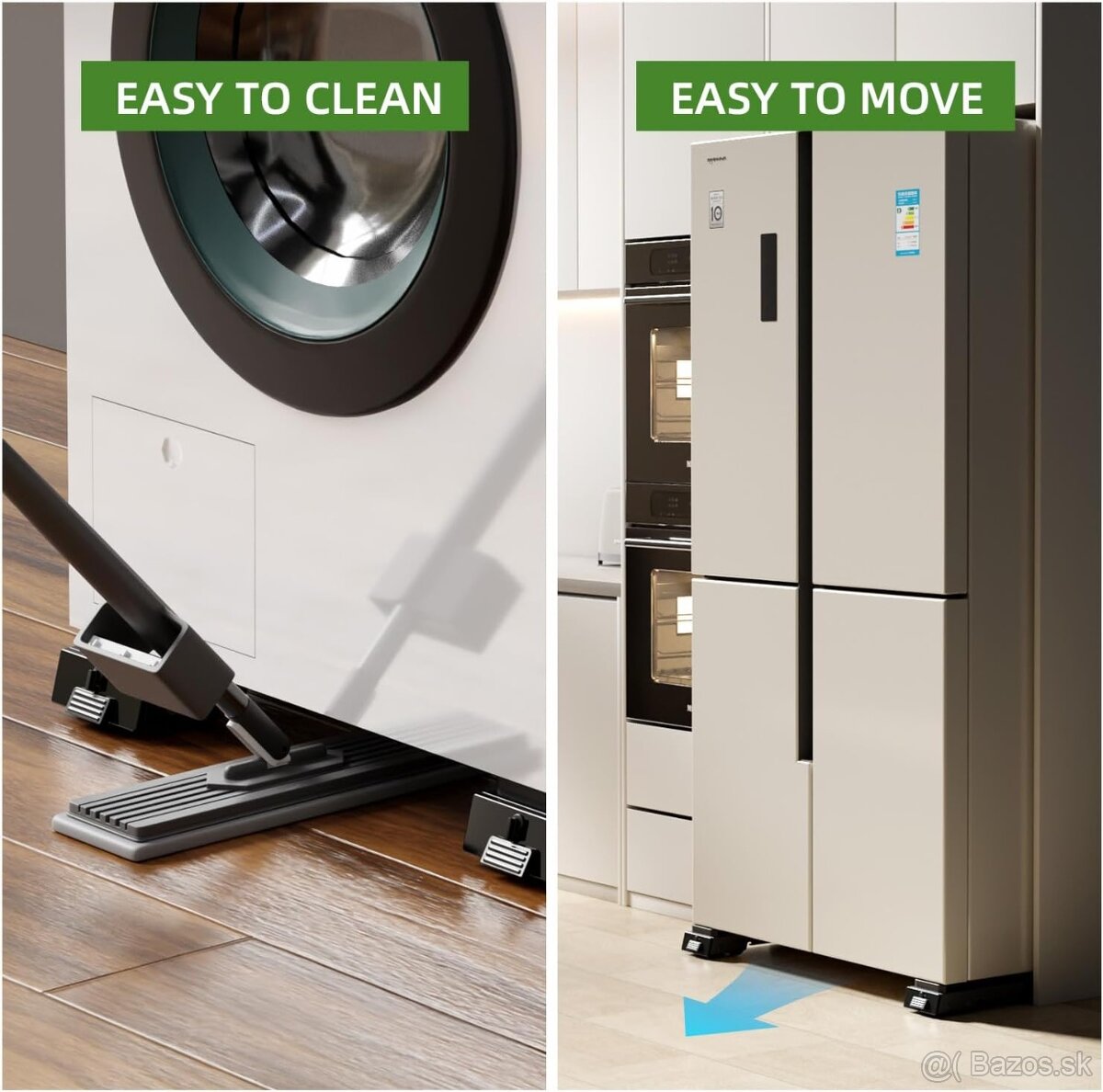 Posuvné valčeky pod spotrebiče - 9