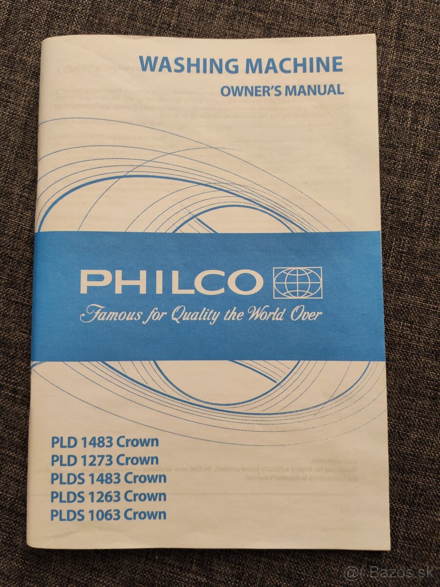Automatická práčka PHILCO PLD 1273 Crown - 9