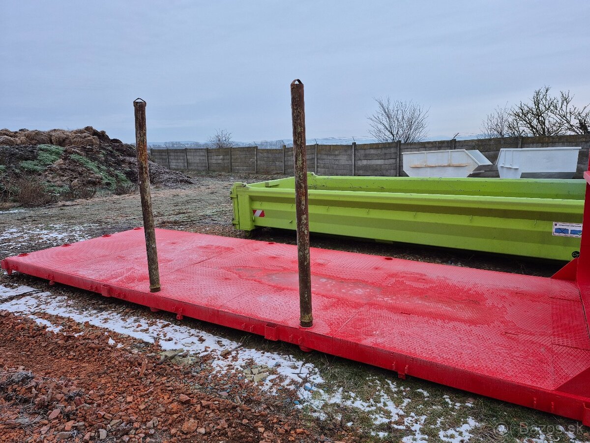 Hákové plato na hákový nosič kontajnerov - 9