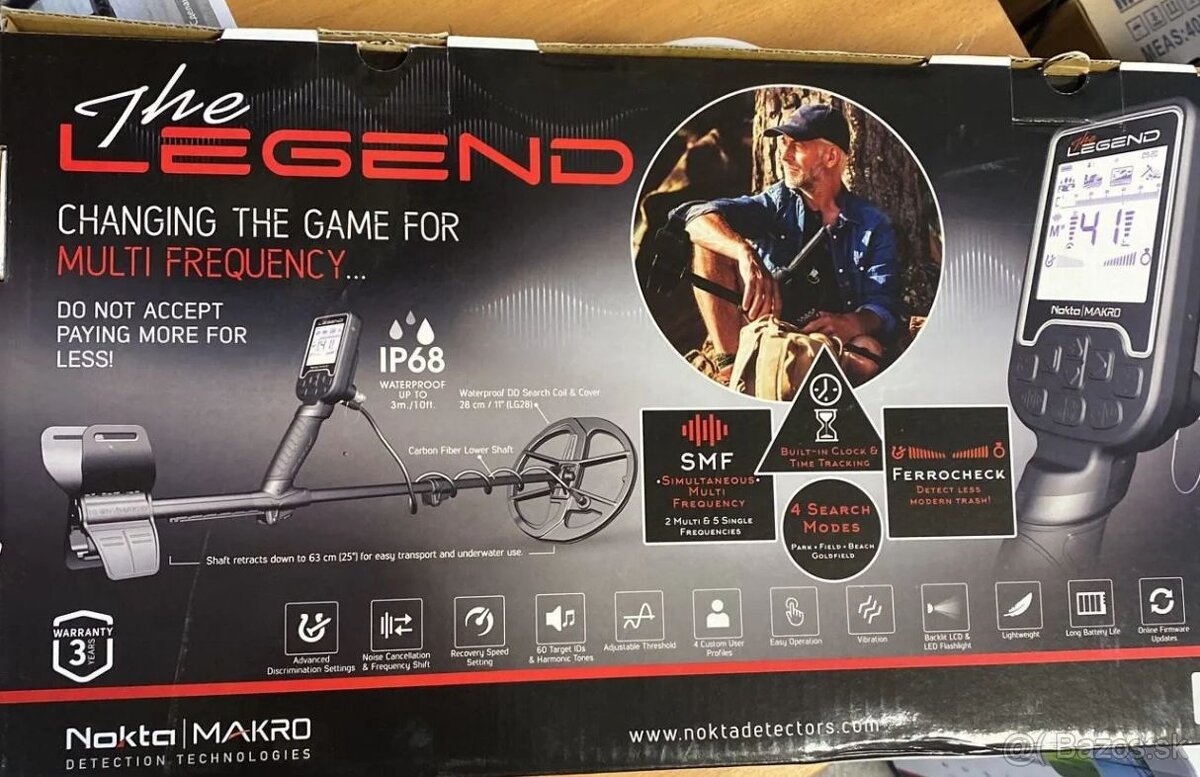 Detektor kovov NOKTA THE LEGEND - 9