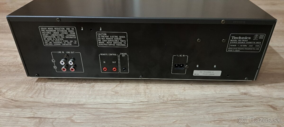 Technics RS-TR 355 - 9