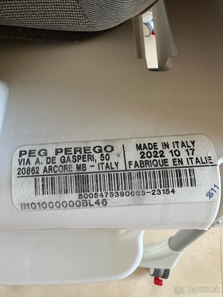 Detska jedalenska stolicka Peg Perego Prima Pappa Follow me - 9