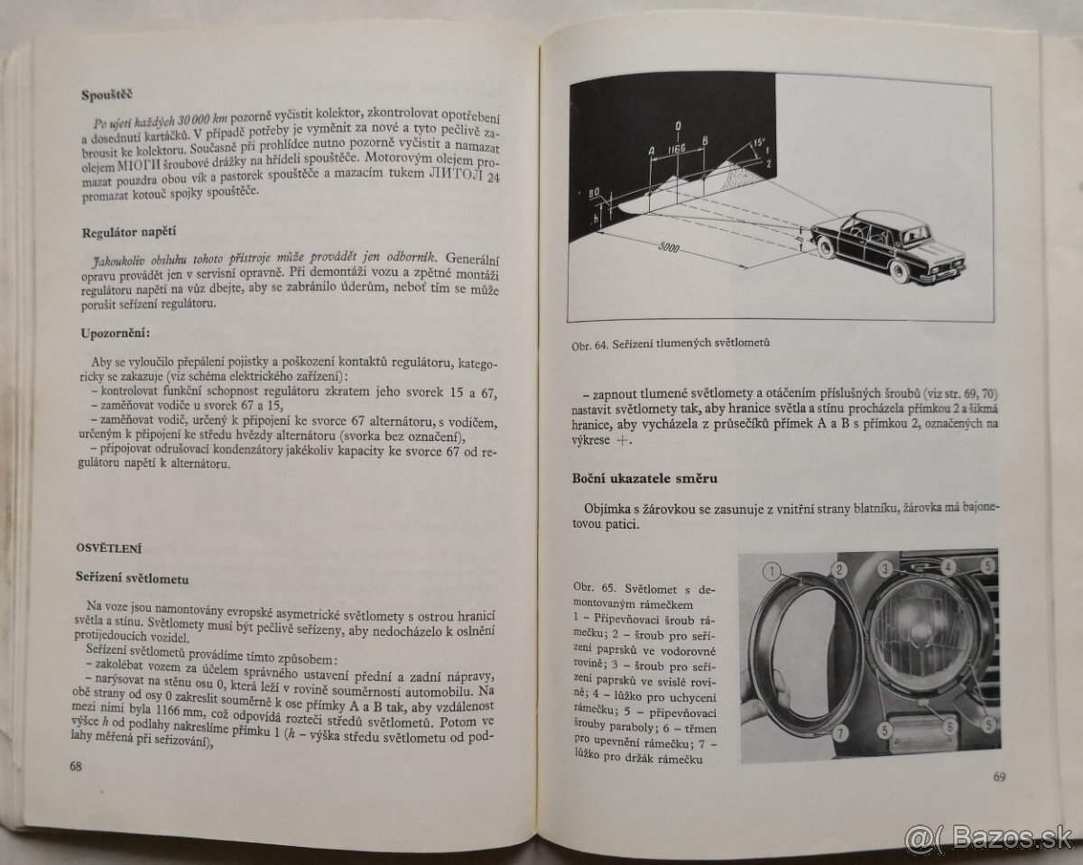 Návod k obsluhe automobilov LADA VAZ - 2101, 2102. - 9