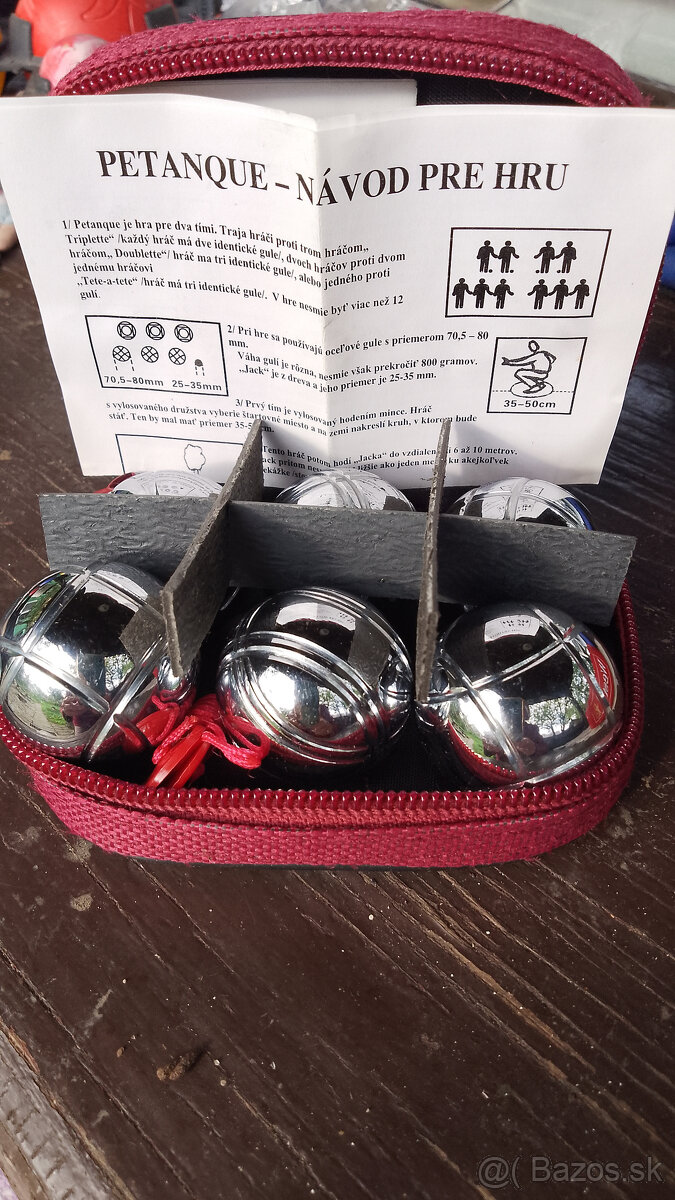 Predám kolobežku,hru petang - 9