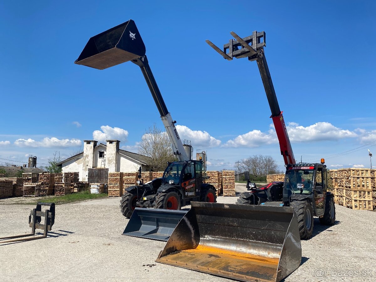 Teleskopicke nakladače Bobcat Massey Ferguson - 9