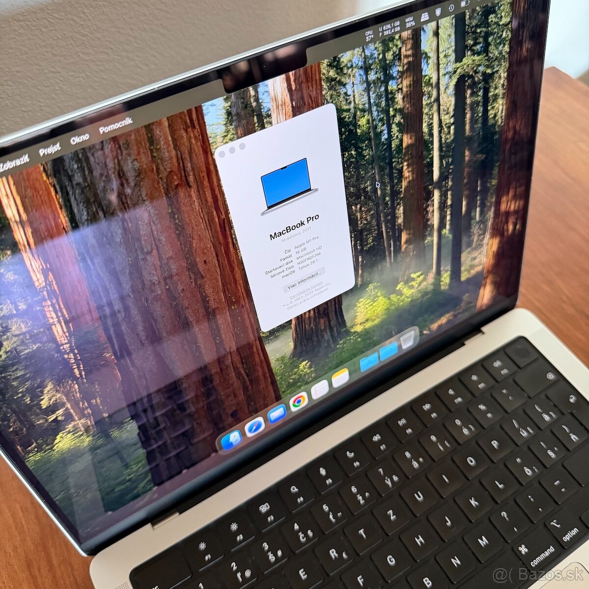 Macbook Pro M1 Pro 14" (2021), 16GB, 1TB SSD - 9