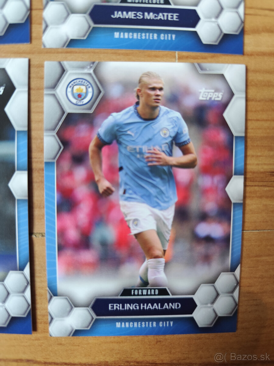 Futbalové kartičky - Manchester City - 9