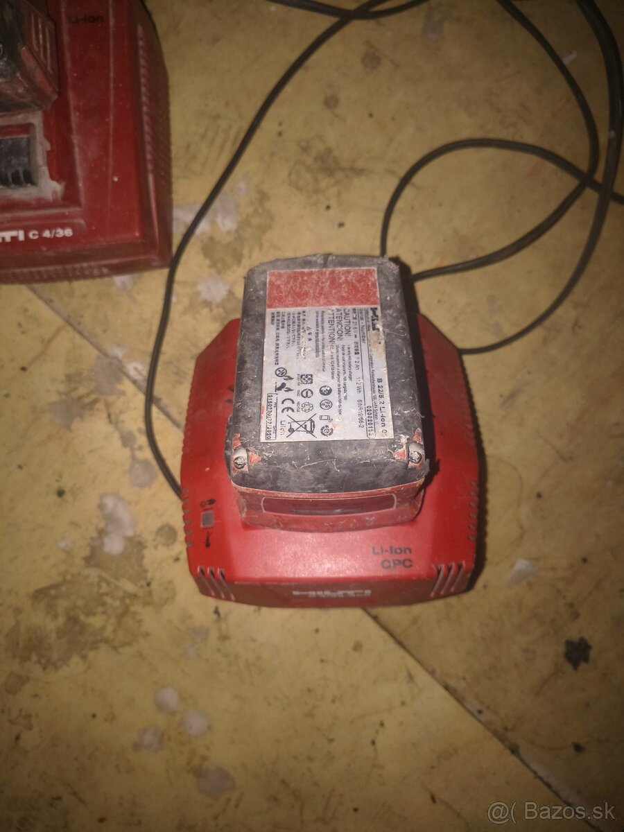 Nabíjačky a batérie hilti - 9