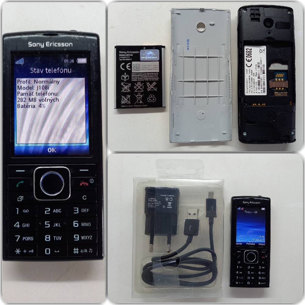 SONY ERICSSON J108i (ako ELM J10i2) Stav Viď 19ks foto - 9