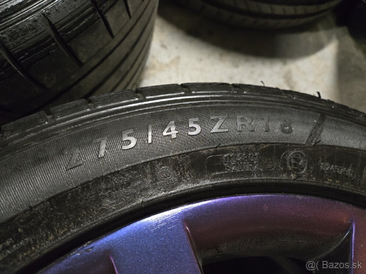 Hliníkové disky 5x112, R18, dvojrozmer - 9